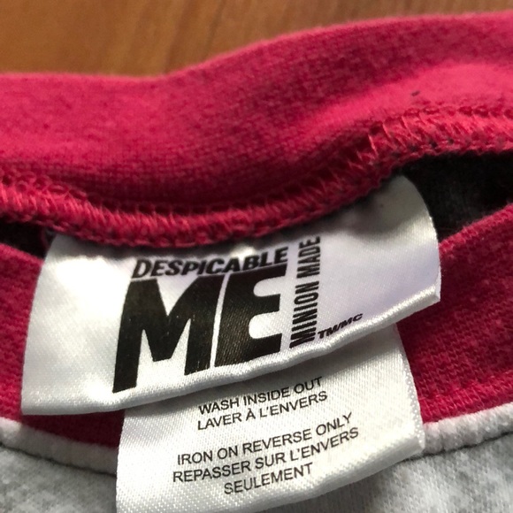 Kids Minion Pyjama Shirt - Picture 2 of 3